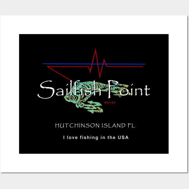 Sailfish Point Florida, Sailfish Capital USA Wall Art by The Witness